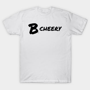 B Cheery, Black T-Shirt